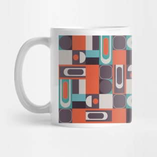 60s Modernist Aubergine (Eggplant) Mug